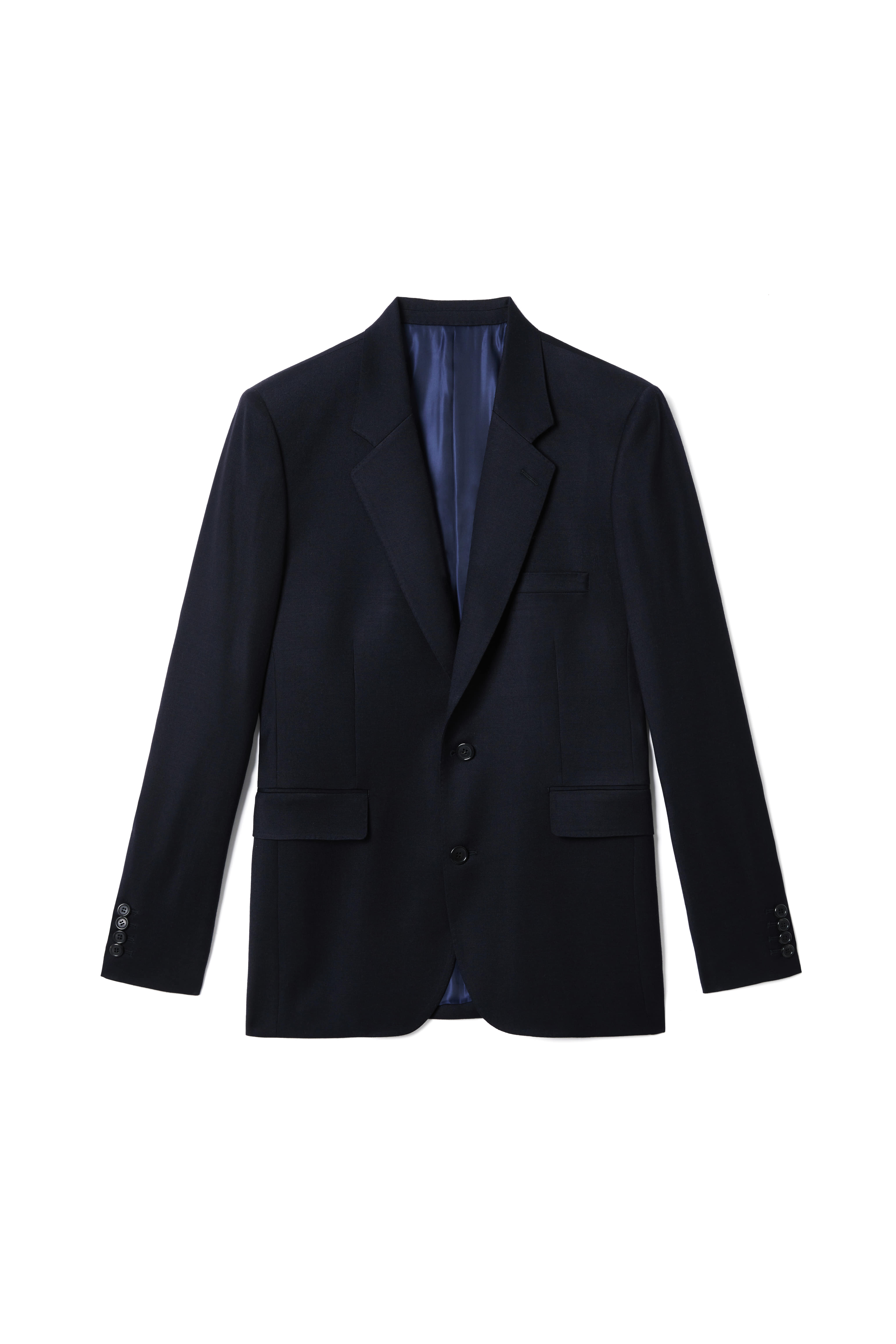 CLASSIC JACKET IN NAVY WOOL